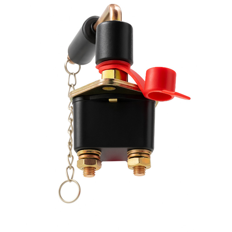 Obrazek produktu Rozłącznik akumulatora Solvian 12/24V 250A ON-OFF Double Slot (SKU: 4070) - importowany z CSV (SunTrack)